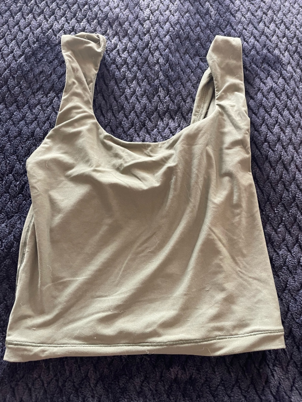 Aerie smoothez Olive Scoop Neck Tank